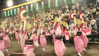 【4K】徳島 阿波おどり 阿波扇