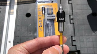 Dewalt MAX FIT locking bit adapter testing not bad BUT….