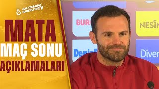 Galatasaray 0-1 Rayo Vallecano Juan Mata Maç Sonu Açıklamaları