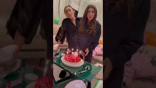 Happy Birthday Celebration | Hina Parvez Butt with Amna Butt #shorts #beats #happybirthday