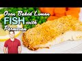 Super Easy Oven Baked Lemon Fish Recipe with Parmesan #Ad