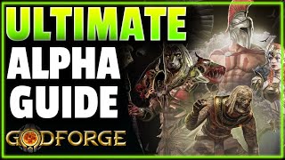 🚨 EVERYTHING You Need To Know About Alpha 🚨 ULTIMATE BEGINNER'S GUIDE For Godforge Alpha