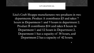 Tutorial for Linear Programming 2 - Graphical Solution.mp4