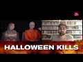 Judy Greer & Jamie Lee Curtis HALLOWEEN KILLS interview (2021)