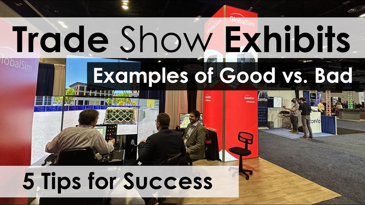 Trade Show Exhibits: Examples Of Good Vs. Bad. 5 Tips For Success ...