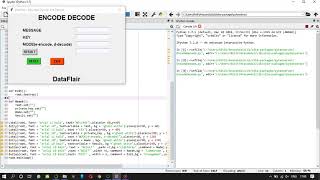 Python project(Message encode decode) using tkinter #pythonproject #python #project