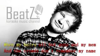 Ed Sheeran - Thinking out loud [Beatz Karaoke] Full Clean, High Definition