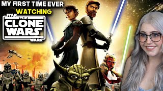 My First Time Ever Watching Star Wars: The Clone Wars | Movie Reaction
