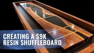 Creating a $9k Resin Shuffleboard