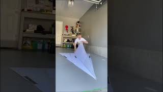 THE BIGGEST PAPER AIRPLANE EVER!? 🚨🚨