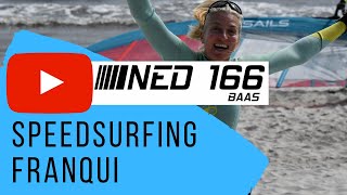 Dutch record of SPEED WINDSURFING  | fastest women in the Netherlands  2019 spot Franqui