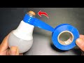 wrap a non-working led bulb with insulating tape and the result amaze you !!