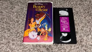 Opening To Beauty And The Beast 1992 Demo VHS