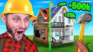 Building My New $10,000,000 House