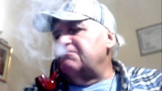 Smokers, of My Venezia, Curved, Pipe Tobaccos, with Scotland Hat; Scotland Shirt.