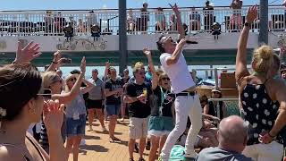 Todd Carey performing Come Everyone on the Train Sail Across The Sun cruise 2/18/23