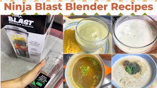 Recipes with Ninja Blast