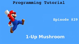 "Java Programming Tutorial" | "Super Mario Game" #29 | 1-Up Mushroom