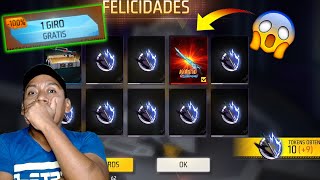 Rapido! Se puede Ganar la KATANA de Serpiente en ruleta de tokens GIROS Gratis en free fire ff latam