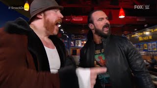 Sheamus and Drew McIntyre chat at a bar - WWE SmackDown January 6, 2023