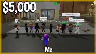 Last person ALIVE wins $5000 (Hide N Seek)