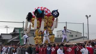 平成29年10月7日　常盤地区　《田井太鼓台》