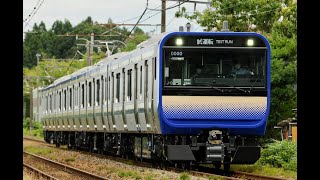 【4K】E235系1000番台 J-02編成 公式試運転