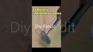 how to make pencil soldering gun - diy - #shorts | DIY pandit