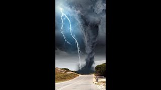 😲⛈️ Top 3 WILDEST TORNADOES Ever Recorded #Shorts #Tornado