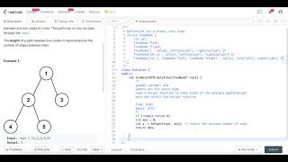 Leetcode 543. Diameter of Binary Tree | Logic Coding