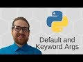 Python 3 Basics (25/34) - Default and Keyword Arguments