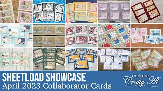 SheetLoad Showcase | April 2023 Collaborator Cards #SLCTApr2023