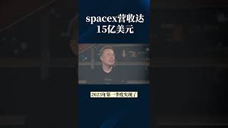 埃隆·马斯克旗下的太空探索技术公司（SpaceX）在经历了两年的亏损后开始盈利