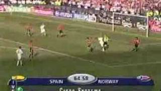 EM 2000: Spania - Norge 0-1