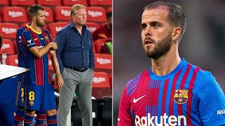 Miralem Pjanic HITS OUT at Ronald Koeman over his treatment of him during his time at Barcelona