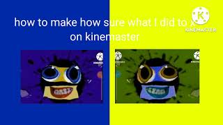 how to make how sure what i did to x on kinemaster