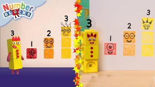 Stampolines & the Numberblocks Stampoline Park Set | Math for Kids | Learn to Count |  @Numberblocks
