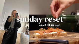 Sunday Reset | What I Eat in a Day, Getting Back Into Routine \u0026 My First Dry January