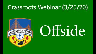 Offside - CNRA Webinars