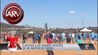 Un partido de fútbol acabó con un asesinato | Al Rojo Vivo | Telemundo