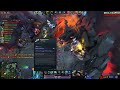 truly intense battle 30kills imba right click shadow fiend vs . insane crit dmg phantom assassin