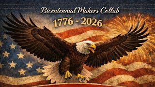 LIVE TODAY — Bicentennial Makers Collab: Freedom’s Thread #freedomthreadscollab