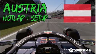 F1 24 AUSTRIA HOTLAP + SETUP - [1:03.607] - NO ASSISTS