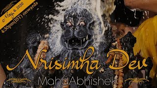 Nrisimha Chaturdashi Maha Abhiseka 2020