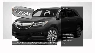 2015 ACURA MDX Indianapolis, IN 3M31515