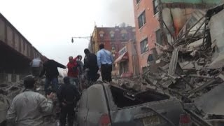 ニューヨークでビル倒壊 ２人死亡、約２０人負傷 Gas explosion kills 2, destroys 2 buildings in N.Y.