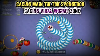 Cacing juga pngn viral di Tik tok Spongebob | Worms Zone