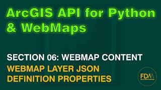 Accessing WebMap Layer Properties JSON with the ArcGIS API for Python | ArcGIS Online