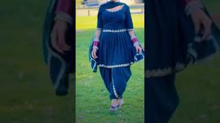 dhoti salwar \u0026 frock #viral #fashion #designs #youtube #design