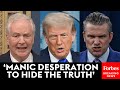 Chris Van Hollen Tears Into Trump, Hegseth Over Effort To 'Intimidate And Silence The Press' On Iran